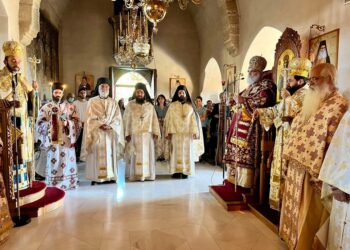 Η εορτή του Αγίου Ενδόξου Ιερομάρτυρος Ηρακλειδίου πρώτου Επισκόπου Ταμασού