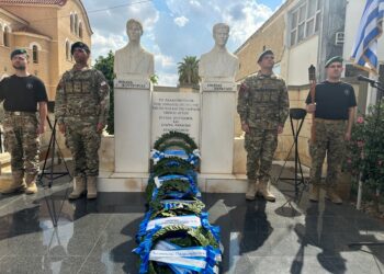 Εθνικά μνημόσυνα των ηρώων του 1955-59 της κοινότητος Παλαιομετόχου