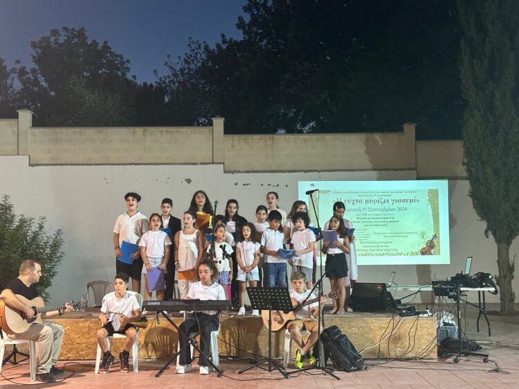 Μουσικοχορευτική βραδιά «η νύχτα μυρίζει γιασεμί» της ενορίας του Αγίου Ιωάννου του Χρυσοστόμου Πάνω Λακατάμειας