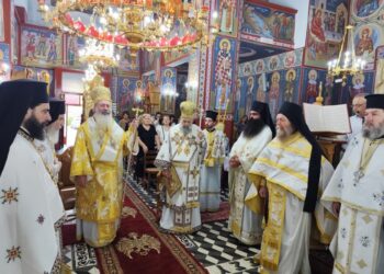 Με λαμπρότητα εορτάστηκε ο Άγιος  Σεραφείμ Αρχιεπίσκοπος Φαναρίου και Νεοχωρίου στον τόπο του Μαρτυρίου του