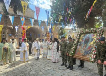 Εορτασμός του θαύματος της Παναγίας στον Ιερό Ναό Παναγίας Σκριπούς Ορχομενού