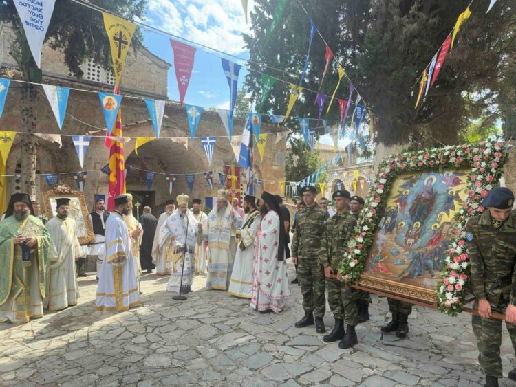 Εορτασμός του θαύματος της Παναγίας στον Ιερό Ναό Παναγίας Σκριπούς Ορχομενού