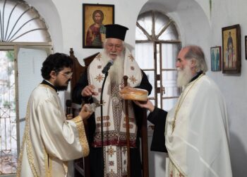 H εορτή της Αγίας Σοφίας, Πίστεως, Ελπίδος και Αγάπης εντός του Κάστρου της Λιβαδειάς