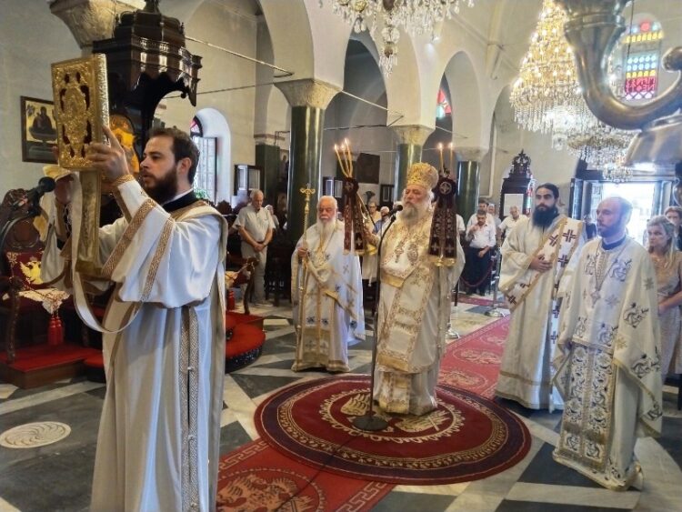 Η Αρχή της Ινδίκτου στον Μητροπολιτκό Ναό της Νάξου