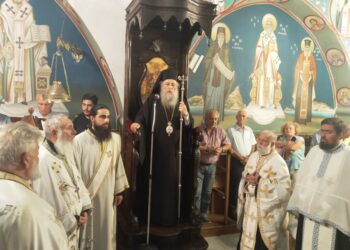 Πανηγυρικός Εσπερινός στον Ταξιάρχη Κεραμίου