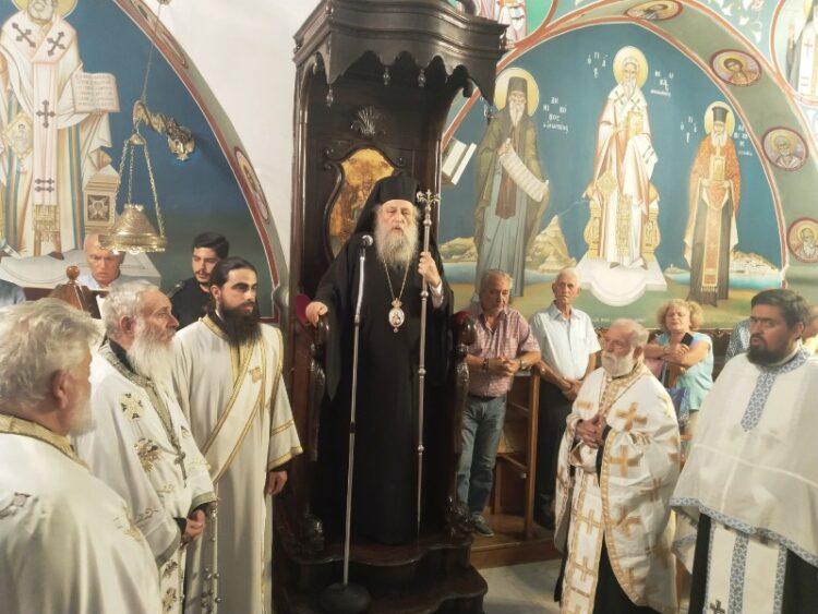 Πανηγυρικός Εσπερινός στον Ταξιάρχη Κεραμίου