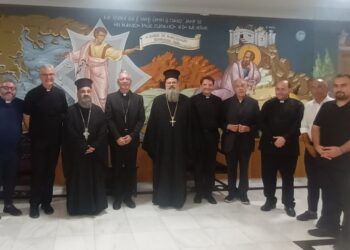 Επίσκεψη αντιπροσωπείας της Αρχιεπισκοπής Trani Ιταλίας στην Ιερά Σύνοδο