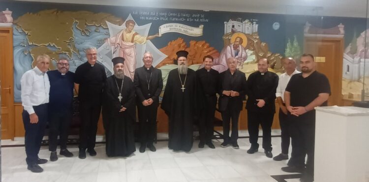 Επίσκεψη αντιπροσωπείας της Αρχιεπισκοπής Trani Ιταλίας στην Ιερά Σύνοδο