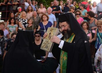 Η Παναγία Βουλκανιώτισσα επέστρεψε από τη Μεσσήνη στον θρόνο της