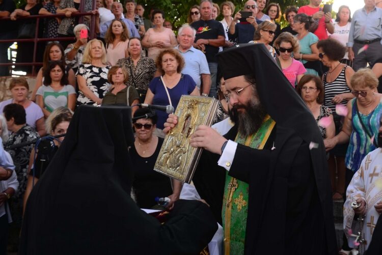 Η Παναγία Βουλκανιώτισσα επέστρεψε από τη Μεσσήνη στον θρόνο της