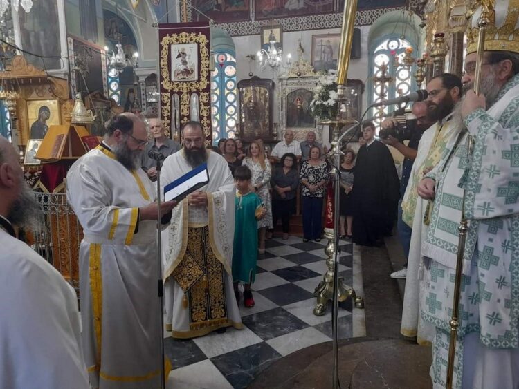 Χειροτονία νέου Κληρικού στην Μητρόπολη Χίου