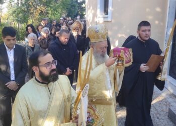 ΕΓΚΑΙΝΙΑΣΜΟΣ ΚΑΘΟΛΙΚΟΥ ΤΗΣ Ι. ΜΟΝΗΣ ΠΑΝΑΓΙΑΣ ΜΥΡΤΙΔΙΩΤΙΣΣΑΣ ΠΑΛΙΟΥΡΑ ΕΥΒΟΙΑΣ