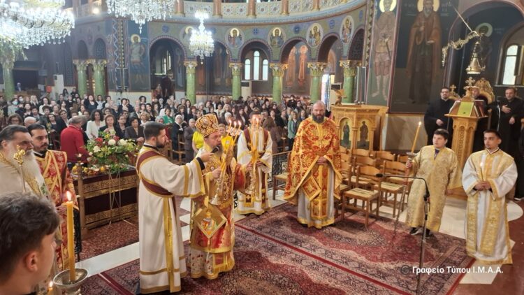 Η εορτή του Αγίου Δημητρίου του Μυροβλήτου  στην Ι. Μ. Αιτωλοακαρνανίας