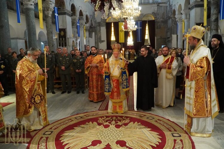 ΘΕΙΑ ΛΕΙΤΟΥΡΓΙΑ ΥΠΕΡ ΕΝΙΣΧΥΣΕΩΣ ΤΟΥ ΦΙΛΟΧΡΙΣΤΟΥ ΣΤΡΑΤΟΥ ΣΤΗ ΘΕΣΣΑΛΟΝΙΚΗ