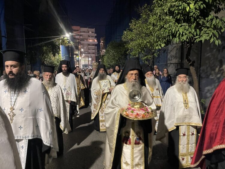 Η εορτή του Αγίου Διονυσίου του Αρεοπαγίτου στην Ιερά Μητρόπολη Πειραιώς.