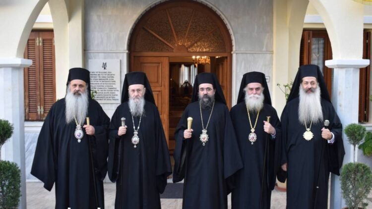 Πολυαρχιερατικὸς Ἑσπερινὸς γιὰ τὰ Ὀνομαστήρια τοῦ Μητροπολίτου Καστορίας Καλλινίκου