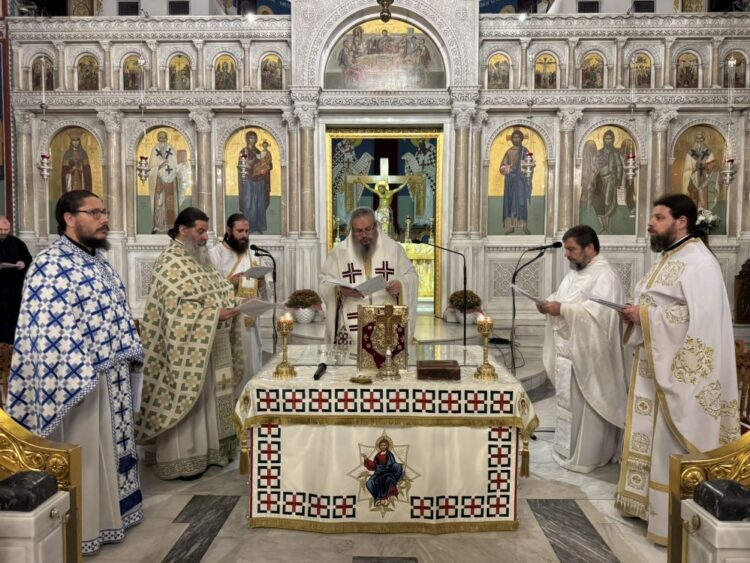 Η αρχαιοπρεπής Θεία Λειτουργία του Αγίου Ιακώβου του Αδελφοθέου στον Ι. Μ. Ν. Αγίου Αχιλλίου Λαρίσης