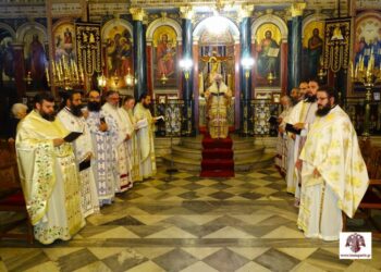 Η αρχαιοπαράδοτη Θεία Λειτουργία του Αγ. Ιακώβου στον Μητροπολιτικό Ναό Σπάρτης