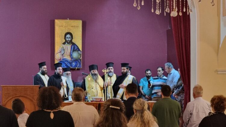 ΑΓΙΑΣΜΟΣ ΓΙΑ ΤΗΝ ΕΝΑΡΞΗ ΤΩΝ ΜΑΘΗΜΑΤΩΝ  ΣΤΟ «ΕΡΓΑΣΤΗΡΙ ΕΚΚΛΗΣΙΑΣΤΙΚΩΝ ΤΕΧΝΩΝ» THΣ I.M. ΚΟΡΙΝΘΟΥ