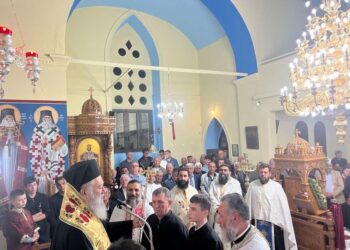 Ο ΜΗΤΡΟΠΟΛΙΤΗΣ ΧΑΛΚΙΔΟΣ ΣΤΗΝ ΚΗΡΙΝΘΟ ΚΗΡΕΩΣ
