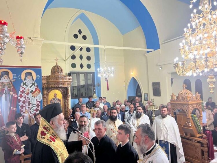 Ο ΜΗΤΡΟΠΟΛΙΤΗΣ ΧΑΛΚΙΔΟΣ ΣΤΗΝ ΚΗΡΙΝΘΟ ΚΗΡΕΩΣ