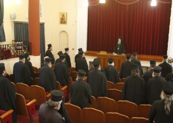 Ἱερατική Σύναξη τῶν Κληρικῶν τῆς Ἱερᾶς Μητροπόλεως Ναυπάκτου