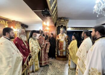 Η εορτή του Αγίου Νεομάρτυρος Ιωάννου του Μονεμβασιώτου στη Λάρισα