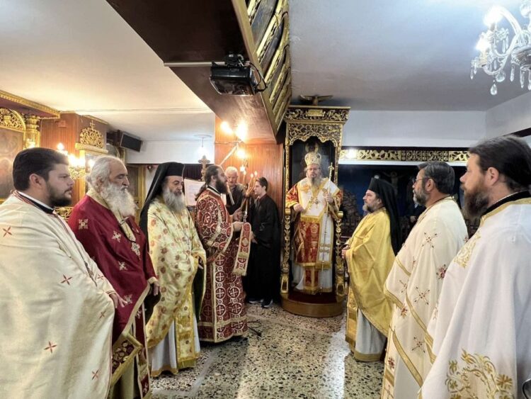 Η εορτή του Αγίου Νεομάρτυρος Ιωάννου του Μονεμβασιώτου στη Λάρισα