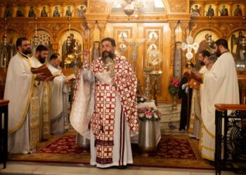 Η Λειτουργία του Αγίου Ιακώβου του Αδελφοθέου στην Καλαμάτα