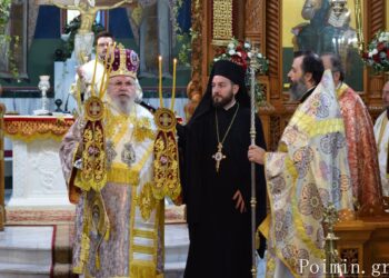 Πανηγυρική Θεία Λειτουργία στον Άγιο Δημήτριο Νέας Ελβετίας Βύρωνος