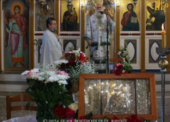 Προσκύνηση Παναγίας Ροβελίστης στην ενορία Μεγάρχης Άρτης