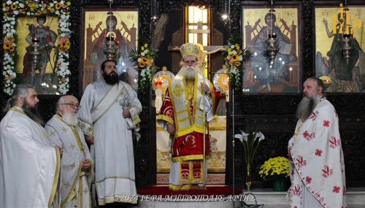 Πανηγύρισε ο Μητροπολιτικός Ναός Αγίου Δημητρίου Άρτης