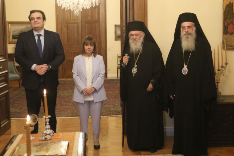 Η τελετή Διαβεβαίωσης του Μητρ. Μαντινείας και Κυνουρίας Επιφανίου ενώπιον της Προέδρου της Ελληνικής Δημοκρατίας