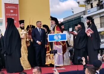 Μητρ. Μαντινείας: “Αισθάνομαι να λυγίζουν τα γόνατα μου πατώντας τη γη των Αγίων Νεομαρτύρων μας”