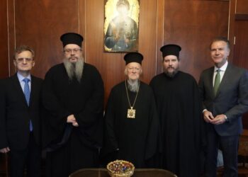 Επίσκεψη Μητρ. Λαρίσης στον Οικουμενικό Πατριάρχη
