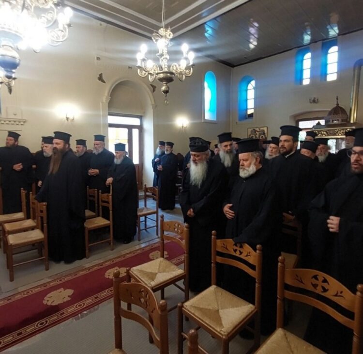 ΙΕΡΑΤΙΚΗ ΣΥΝΑΞΗ  ΣΤΗΝ ΙΕΡΑ ΜΗΤΡΟΠΟΛΗ ΓΟΡΤΥΝΟΣ ΚΑΙ ΜΕΓΑΛΟΠΟΛΕΩΣ