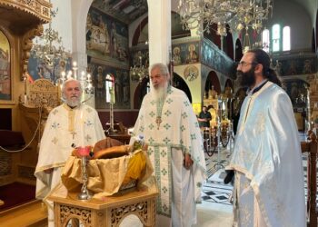 H εορτή του Αγίου  Αποστόλου Θωμά στα Λουτρά Αιδηψού