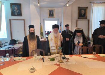 ΣΥΝΑΝΤΗΣΗ ΣΕΒ.  ΜΗΤΡΟΠΟΛΙΤΟΥ ΚΑΛΑΒΡΥΤΩΝ ΚΑΙ ΑΙΓΙΑΛΕΙΑΣ ΜΕ ΤΟΥΣ ΚΑΤΗΧΗΤΕΣ