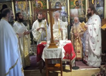 Η Αρχαιοπρεπής Θεία Λειτουργία Αγίου Ιακώβου του Αδελφοθέου στην Ιερά Μονή Μεταμορφώσεως του Σωτήρος Κύμης