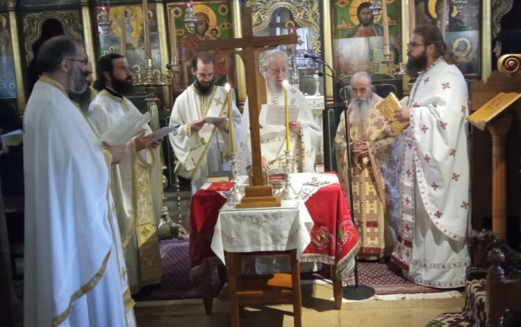 Η Αρχαιοπρεπής Θεία Λειτουργία Αγίου Ιακώβου του Αδελφοθέου στην Ιερά Μονή Μεταμορφώσεως του Σωτήρος Κύμης