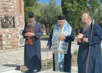 Τρισάγιο στον μακαριστό Προηγούμενο της Ιεράς Μονής Ασωμάτων Πετράκη Αρχιμ. Χριστοφόρο Παπαδόπουλο