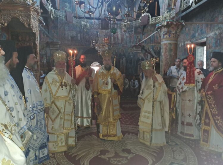 Πάνδημος εορτασμός του Αγ. Ιγνατίου (Αγαλιανού)  στην ιερά Μονή Λειμώνος