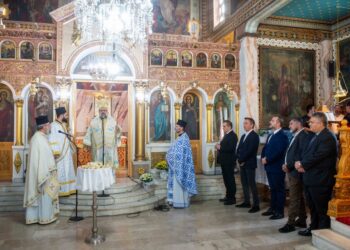 Ο Μεσσηνίας Χρυσόστομος στον Άγιο Δημήτριο Κοκκορόγιαννη