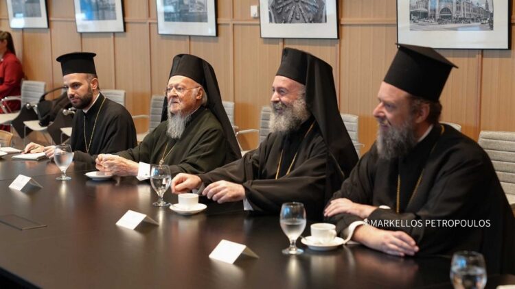 Συνάντηση του Οικουμενικού Πατριάρχου με την Πρωθυπουργό της Βικτώριας