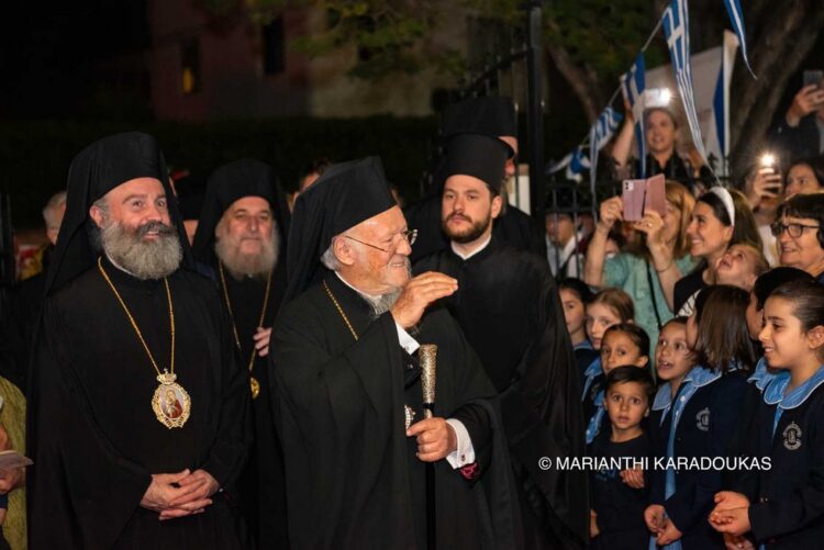 Ο Οικουμενικός Πατριάρχης στην «αγκαλιά» των συμπατριωτών του, Ιμβρίων του Σύδνεϋ