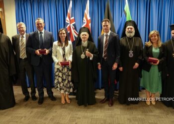 Συνάντηση του Οικουμενικού Πατριάρχου με τον Πρωθυπουργό της Νέας Νοτίου Ουαλίας