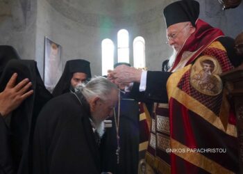 Ο Οικουμενικός Πατριάρχης στην Ι.Μ. Παντανάσσης Mangrove