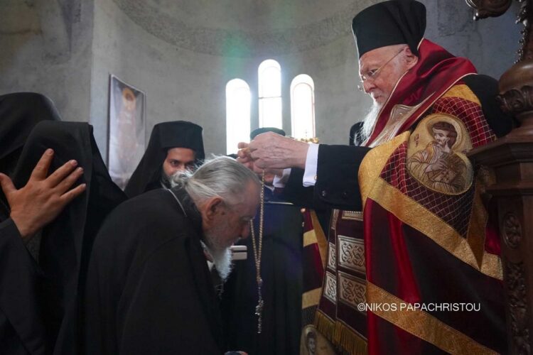 Ο Οικουμενικός Πατριάρχης στην Ι.Μ. Παντανάσσης Mangrove