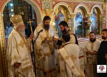 Εις Διάκονον χειροτονία στη Μεταμόρφωση Μολάων