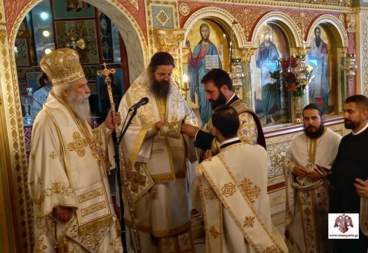 Εις Διάκονον χειροτονία στη Μεταμόρφωση Μολάων